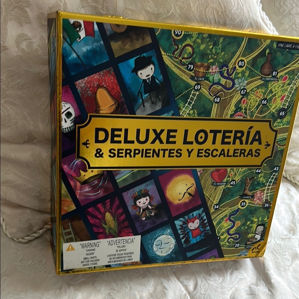 Deluxe‎ Lotería & Serpientes y Escaleras Board Game